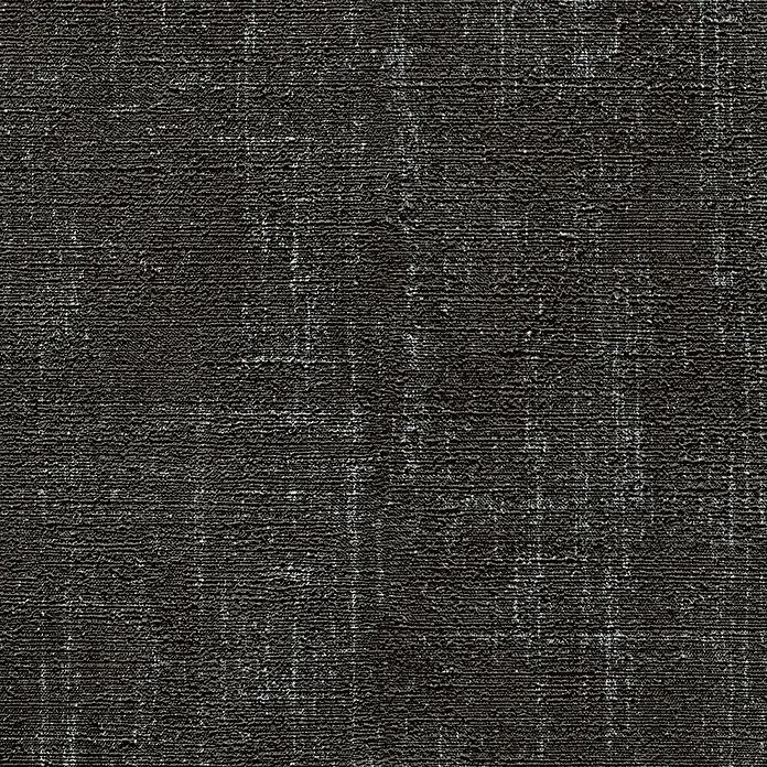 A.S. Création Cosmoliving by Cosmopolitan Vliestapete - Schwarz, Uni, 10,05 x 0,53 m - Detailaufnahme einer Textiltapete in dunklen Farbtönen. Die feine Struktur und die subtilen Farbvariationen der Tapete erzeugen einen eleganten Effekt.