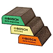 Bosch Set flexibele schuurblokken Profielen (3-delig)