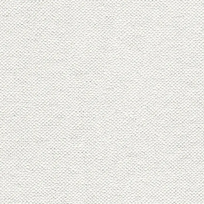 A.S. Création Hygge 3 Vliestapete - Hell-Grau, Uni, 10,05 x 0,53 m - Feiner, strukturierter, schneeweißer Stoff. Ideal für Möbelbezüge, Vorhänge oder Deko.