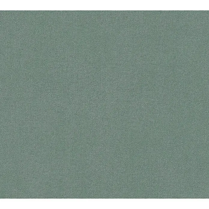 A.S. Création Hygge 3 Vliestapete - Grün II, Uni, 10,05 x 0,53 m - Nahaufnahme eines grünen Textilgewebes. Die Textur zeigt ein feines, gleichmäßiges Muster, ideal für Hintergründe und Designprojekte.