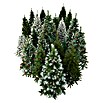 Árbol de Navidad artificial Montana (Altura: 150 cm, Verde) | BAUHAUS