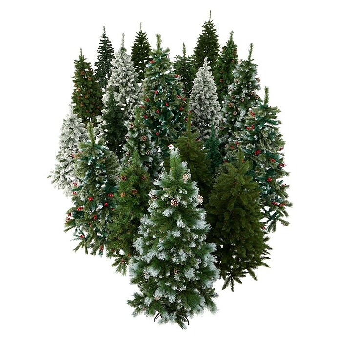 Árbol de Navidad artificial (Altura: 150 cm)