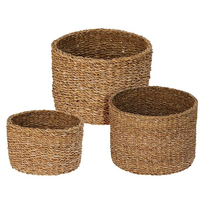 Set mandjes Zeegras (Bruin, 3 -delig) | BAUHAUS