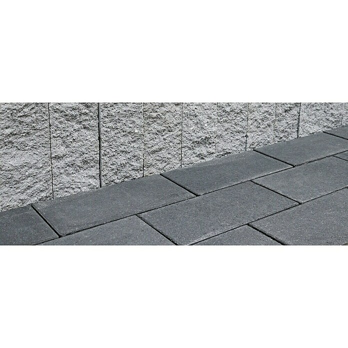 Christoph Pflasterstein (Kristall-Anthrazit, 40 x 20 x 6 cm, Rechteck) | BAUHAUS