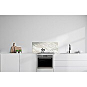 Bariperfil Protector de pared de cocina Backsplash (Venato, 60 x 98 cm, Aluminio) | BAUHAUS