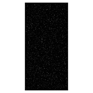 Bariperfil Protector de pared de cocina Backsplash (Andromeda black, 60 x 98 cm, Aluminio)