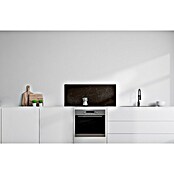 Bariperfil Protector de pared de cocina Backsplash (Black marble, 60 x 98 cm, Aluminio) | BAUHAUS