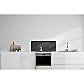 Bariperfil Protector de pared de cocina Backsplash (Black concrete, 60 x 98 cm, Aluminio) | BAUHAUS