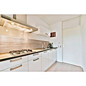 Bariperfil Protector de pared de cocina Backsplash (Natural Oak, 60 x 98 cm, Aluminio) | BAUHAUS