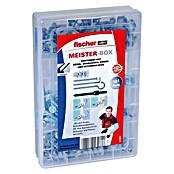Fischer Meister-Box Gipskartondübel-Set GK (101-tlg., Mit Schrauben/Haken, Nylon)