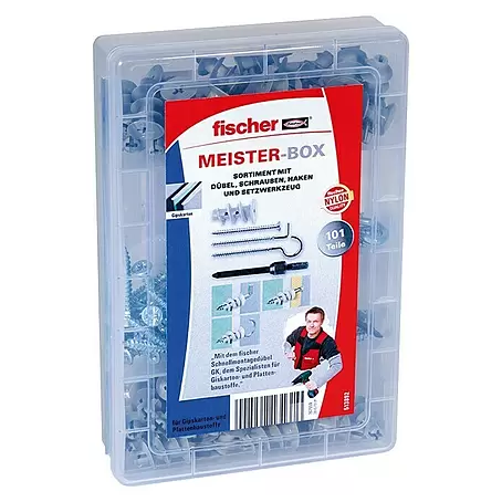 Fischer Meister-Box Gipskartondübel-Set GK