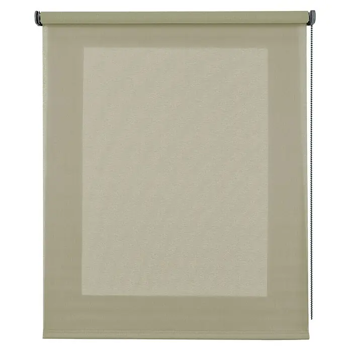 Estor enrollable Soft - An x Al: 100 x 250 cm, Caqui - Persiana enrollable beige, perfecta para cualquier habitación. Proporciona privacidad y regula la luz entrante con estilo.