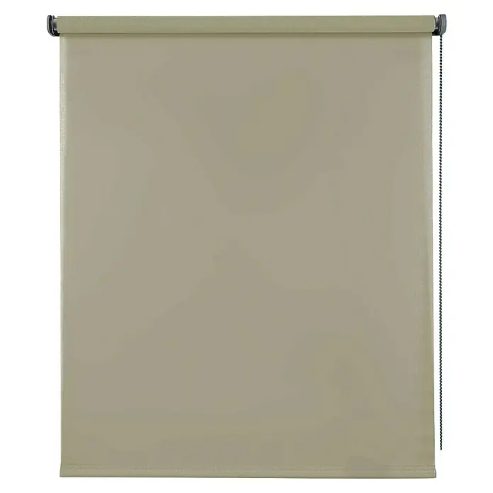Estor enrollable Soft - An x Al: 100 x 250 cm, Caqui - Estores enrollables beige para filtrar suavemente la luz y la privacidad, un elegante complemento para cualquier ventana.