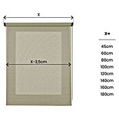 Estor enrollable Soft (An x Al: 180 x 250 cm, Caqui, Unicolor) | BAUHAUS