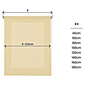 Estor enrollable Soft (An x Al: 120 x 250 cm, Vainilla) | BAUHAUS