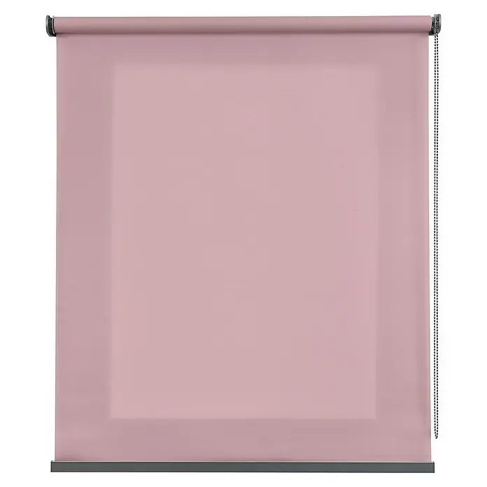 Estor enrollable Calm - An x Al: 160 x 250 cm, Malva, Unicolor - Un estor enrollable de color salmón, diseñado para la privacidad y la luz suave en cualquier habitación. Perfecto para dormitorios u oficinas.