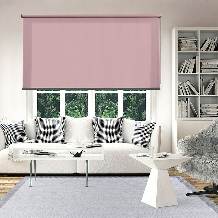 Estor enrollable Calm (An x Al: 120 x 250 cm, Malva, Unicolor) | BAUHAUS