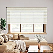 Estor enrollable Rustic Cintas (An x Al: 100 x 180 cm, Beige/Blanco, Formas y patrones) | BAUHAUS