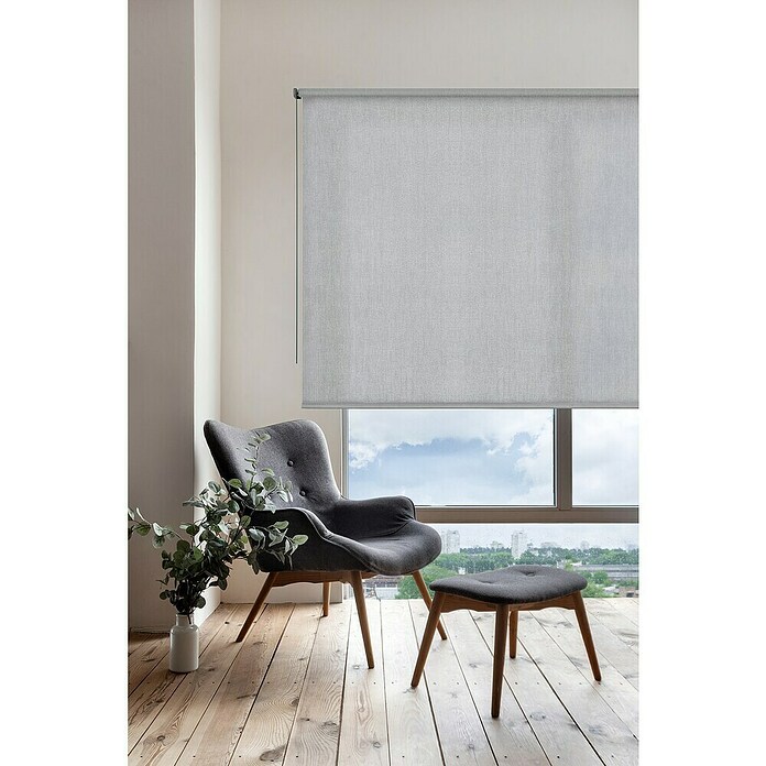Estor enrollable Soft (An x Al: 120 x 250 cm, Gris) | BAUHAUS