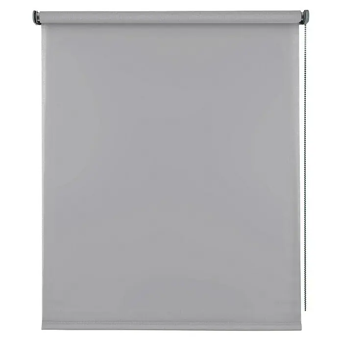 Estor enrollable Soft - An x Al: 100 x 250 cm, Gris - Estores enrollables grises de interior, ideales para ventanas. Protección solar y privacidad, tratamiento moderno y funcional.