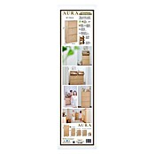 Astigarraga Aura Conjunto de muebles (2 pzs., Madera maciza y rafia, Natural) | BAUHAUS