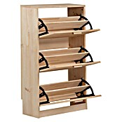 Astigarraga Aura Conjunto de muebles (2 pzs., Madera maciza y rafia, Natural) | BAUHAUS