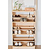Astigarraga Aura Zapatero (L x An x Al: 25 x 64,8 x 114,8 cm, Natural, Número de compartimentos: 3 ud.) | BAUHAUS
