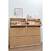 Astigarraga Aura Zapatero (L x An x Al: 25 x 64,8 x 114,8 cm, Natural, Número de compartimentos: 3 ud.) | BAUHAUS