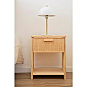 Astigarraga Aura Conjunto de muebles (5 pzs., Madera maciza y rafia, Natural) | BAUHAUS