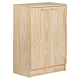 Astigarraga Vita Aparador (L x An x Al: 36 x 65 x 96 cm, Natural, Número de puertas: 2 ud.)