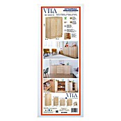 Astigarraga Vita Aparador (L x An x Al: 36 x 65 x 96 cm, Natural, Número de puertas: 2 ud.) | BAUHAUS
