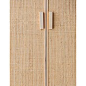Astigarraga Aura Conjunto de muebles (5 pzs., Madera maciza y rafia, Natural) | BAUHAUS