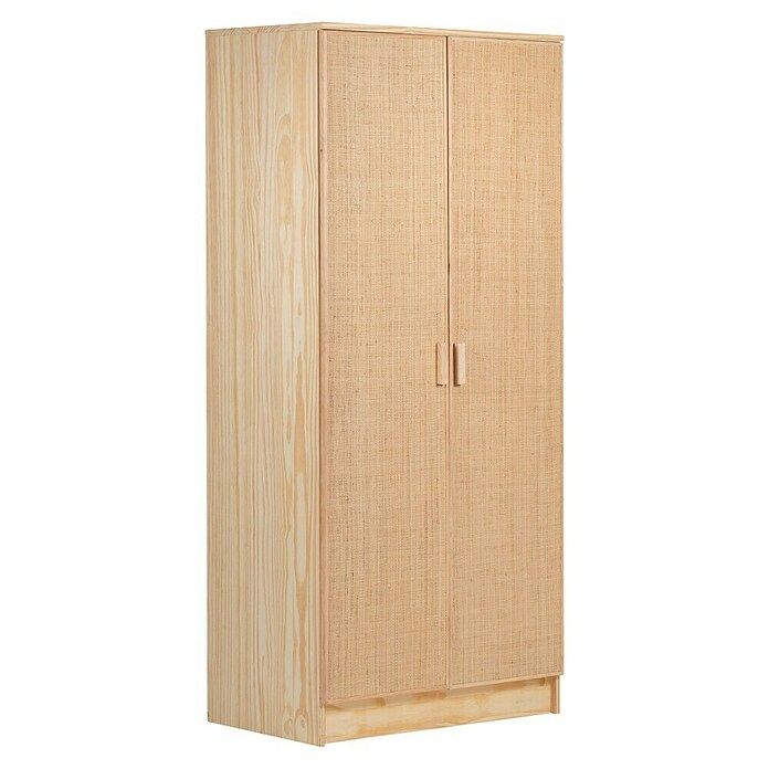 Astigarraga Aura Conjunto de muebles (5 pzs., Madera maciza y rafia, Natural) | BAUHAUS