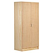 Astigarraga Aura Conjunto de muebles (5 pzs., Madera maciza y rafia, Natural) | BAUHAUS