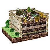 Werth Holz Kompostnik  (500 l, 100 x 100 x 60 cm) | 7488 - Komposter | IAGG - Gartenartikel | IAG - Außenbereichsausstattung | IA - Gartenhartware | I - Stadtgarten | BAUHAUS