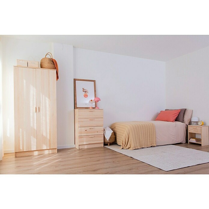 Astigarraga Vita Cómoda (L x An x Al: 36 x 65 x 96 cm, Natural, Número de cajones: 4 ud.) | BAUHAUS