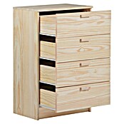 Astigarraga Vita Cómoda (L x An x Al: 36 x 65 x 96 cm, Natural, Número de cajones: 4 ud.) | BAUHAUS