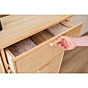 Astigarraga Aura Conjunto de muebles (5 pzs., Madera maciza y rafia, Natural) | BAUHAUS
