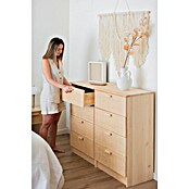 Astigarraga Aura Cómoda (L x An x Al: 36 x 65 x 96 cm, Natural, Número de cajones: 4 ud.) | BAUHAUS