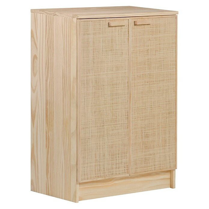 Astigarraga Aura Conjunto de muebles (4 pzs., Madera maciza y rafia, Natural) | BAUHAUS