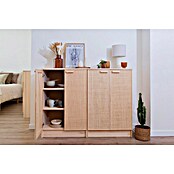 Astigarraga Aura Aparador (L x An x Al: 36 x 65 x 96 cm, Natural, Número de puertas: 2 ud.) | BAUHAUS