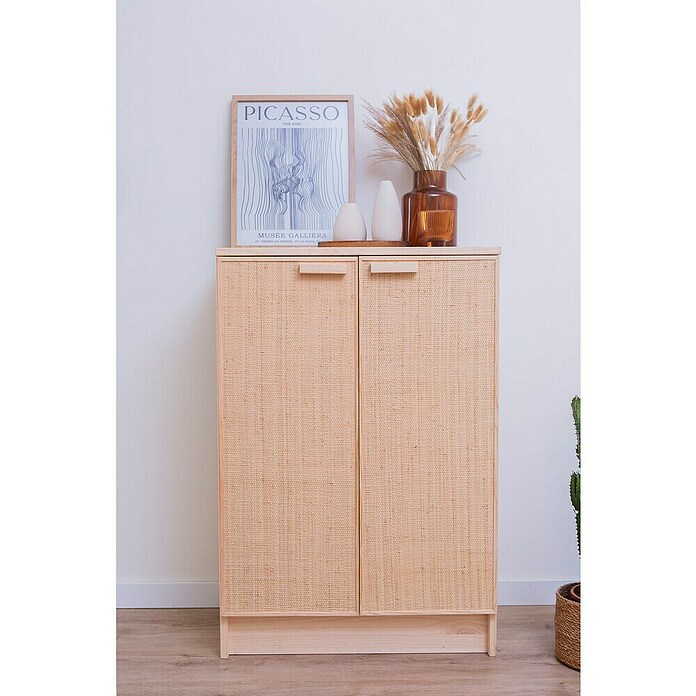 Astigarraga Aura Aparador (L x An x Al: 36 x 65 x 96 cm, Natural, Número de puertas: 2 ud.) | BAUHAUS