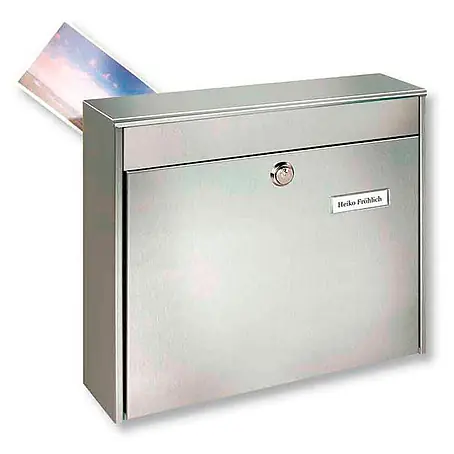Proregal  Zaunbriefkasten stilvoll aus Edelstahl
