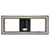 Globo Deckenleuchte Mandera (16 W, L x B x H: 500 x 200 x 145 mm, Schwarz/Holzoptik) | BAUHAUS