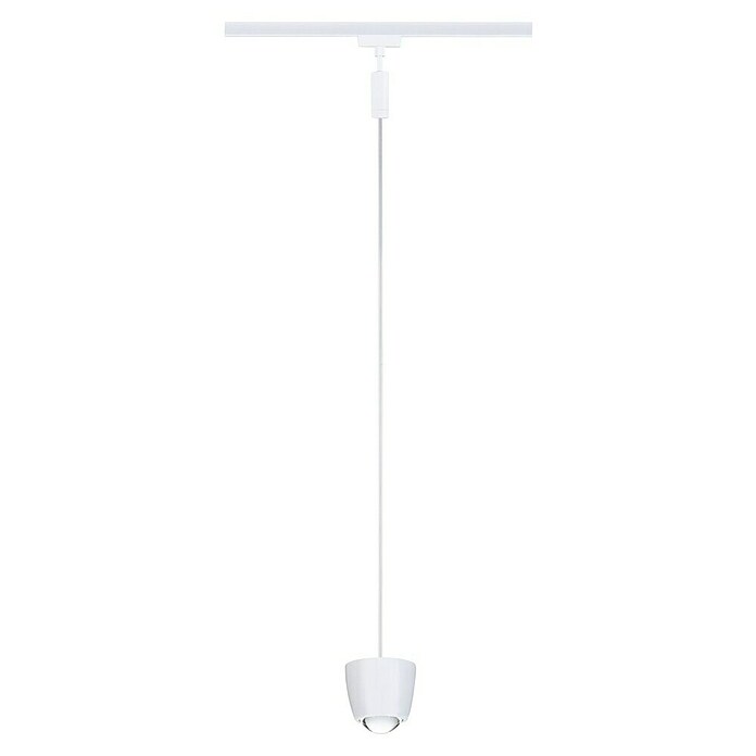 Paulmann URail LED-Pendelleuchte Tyros (5,5 W, Ø x H: 10 x 10,3 cm, RGBW, Signalweiß) | BAUHAUS