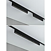 Paulmann URail LED-Lichtleiste Zelos (L x B x H: 2,3 x 37,2 x 7,4 cm, Lichtfarbe: Warmweiß, Schwarz matt) | BAUHAUS