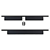 Paulmann URail Lámpara fluorescente LED Zelos (L x An x Al: 2,3 x 37,2 x 7,4 cm, Color de luz: Blanco neutro, Negro) | BAUHAUS