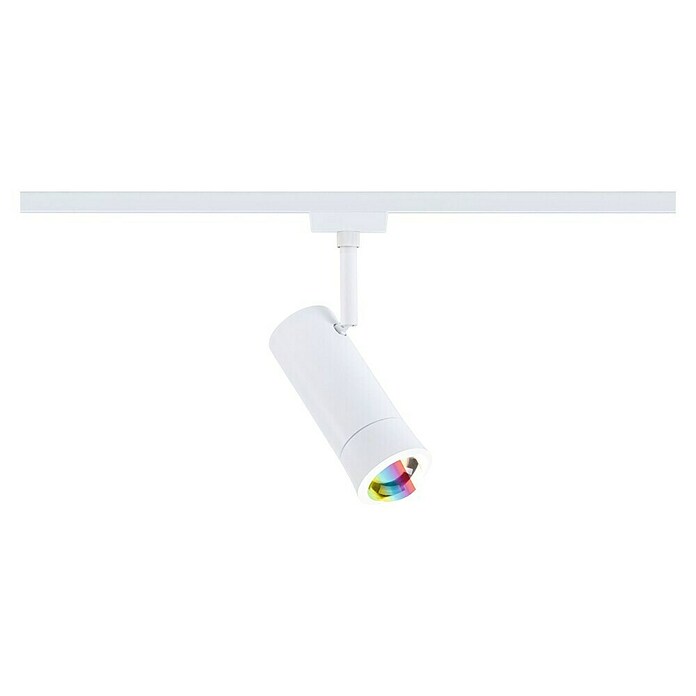 Paulmann URail Foco LED para riel ZB Spot Tarie RGBW (5,5 W, 6 x 16,05 cm, Blanco Señales) | BAUHAUS
