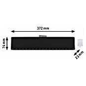 Paulmann URail Lámpara fluorescente LED Zelos (L x An x Al: 2,3 x 37,2 x 7,4 cm, Color de luz: Blanco neutro, Negro) | BAUHAUS