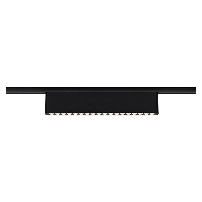 Paulmann URail Lámpara fluorescente LED Zelos (L x An x Al: 2,3 x 37,2 x 7,4 cm, Color de luz: Blanco neutro, Negro) | BAUHAUS